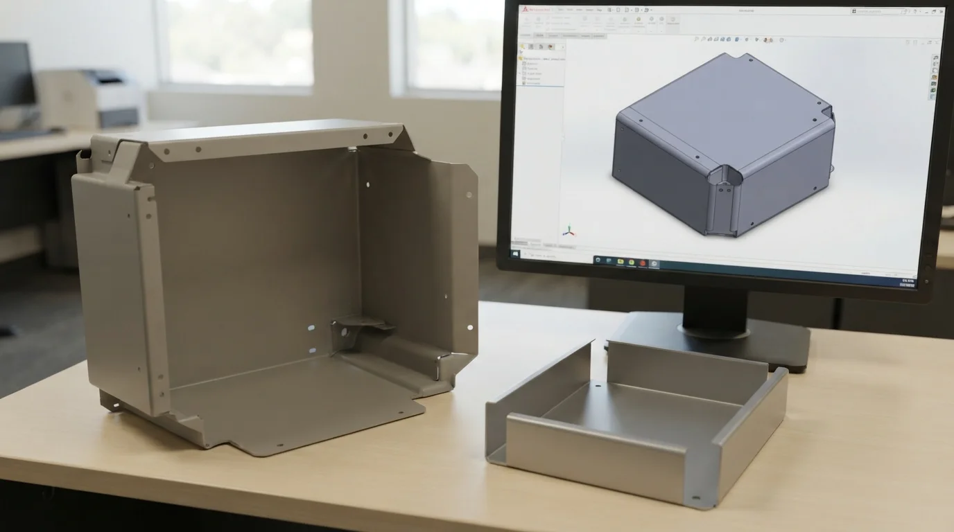 Sheet metal DFM review
