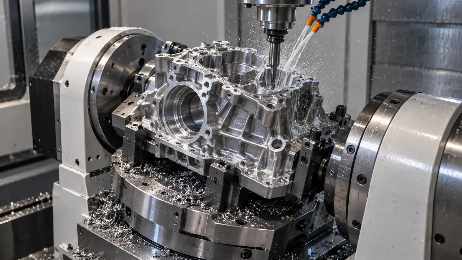 Five axis tool access