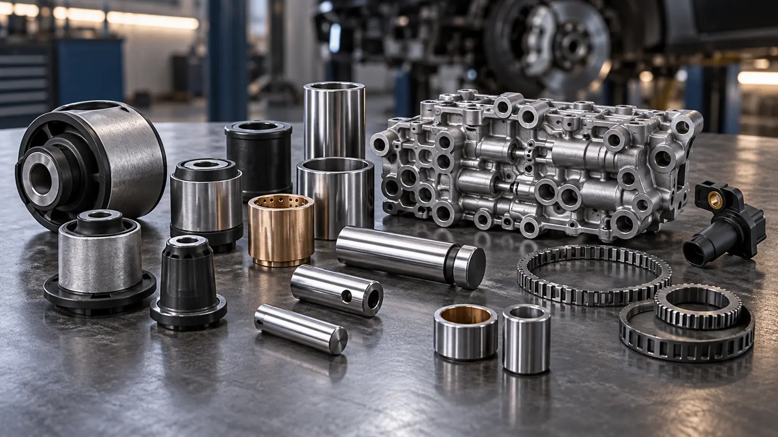 Automotive turned component range