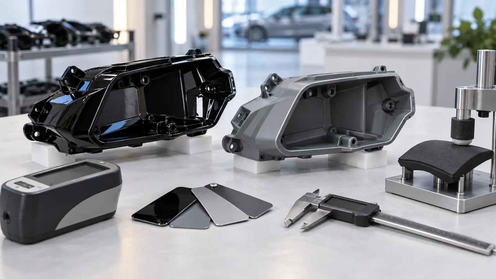 Vacuum cast quality inspection