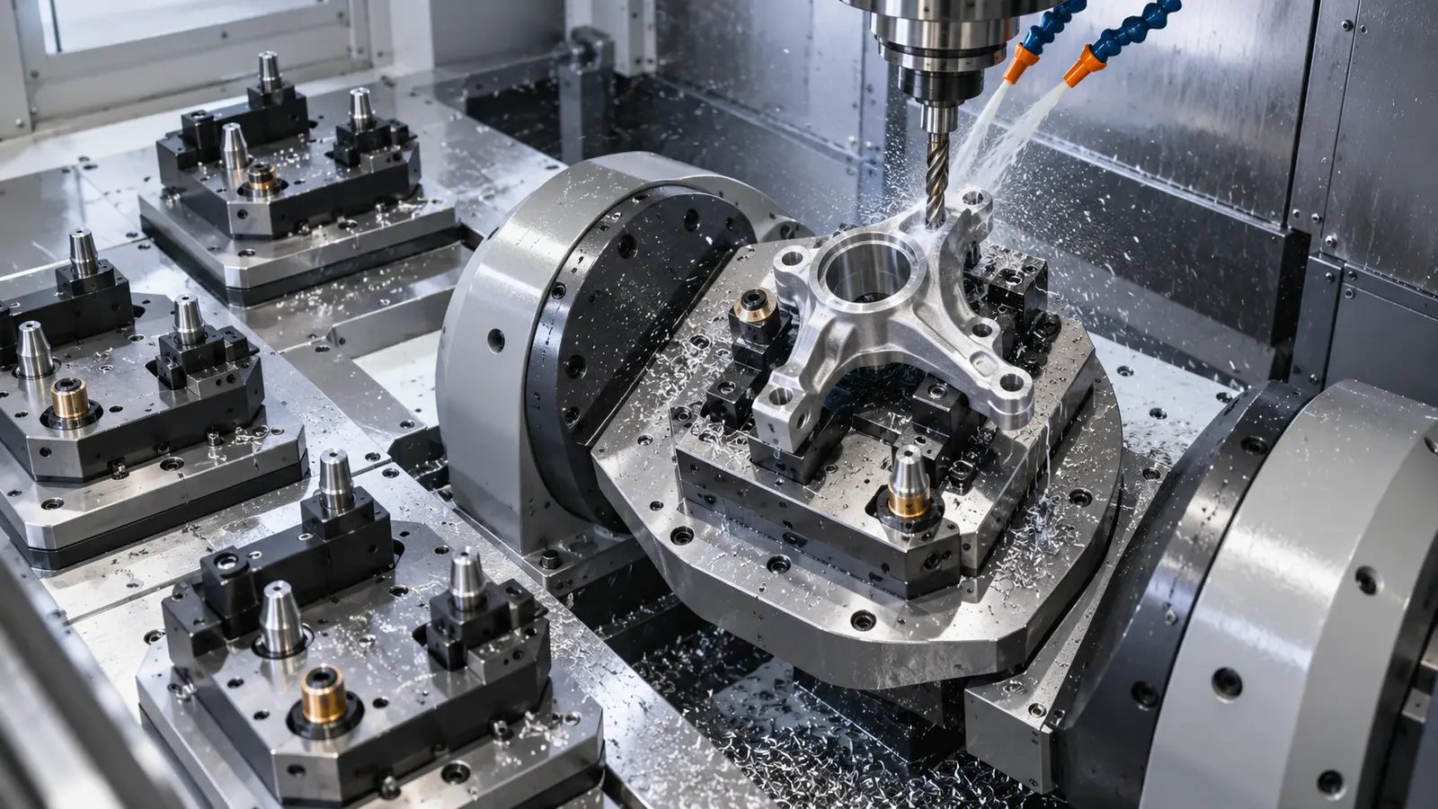 Reduced automotive machining setups