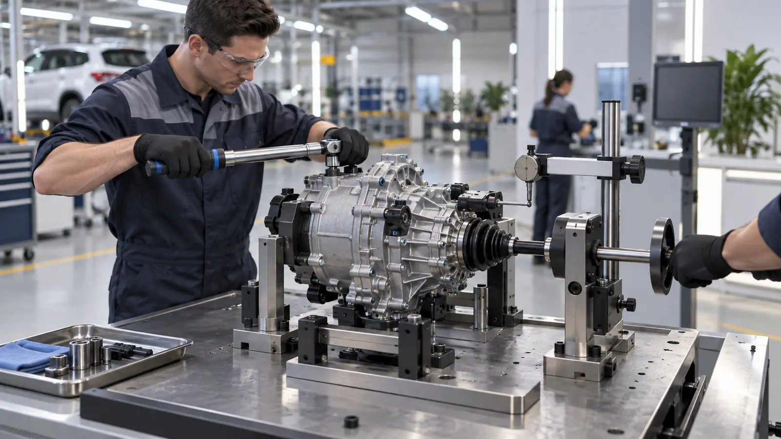 Completed subassembly verification