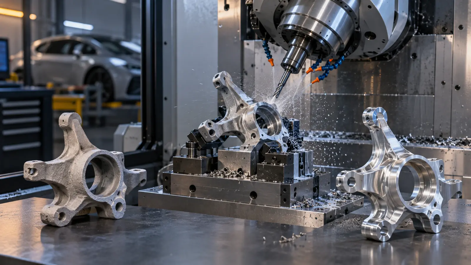 Five axis process decision