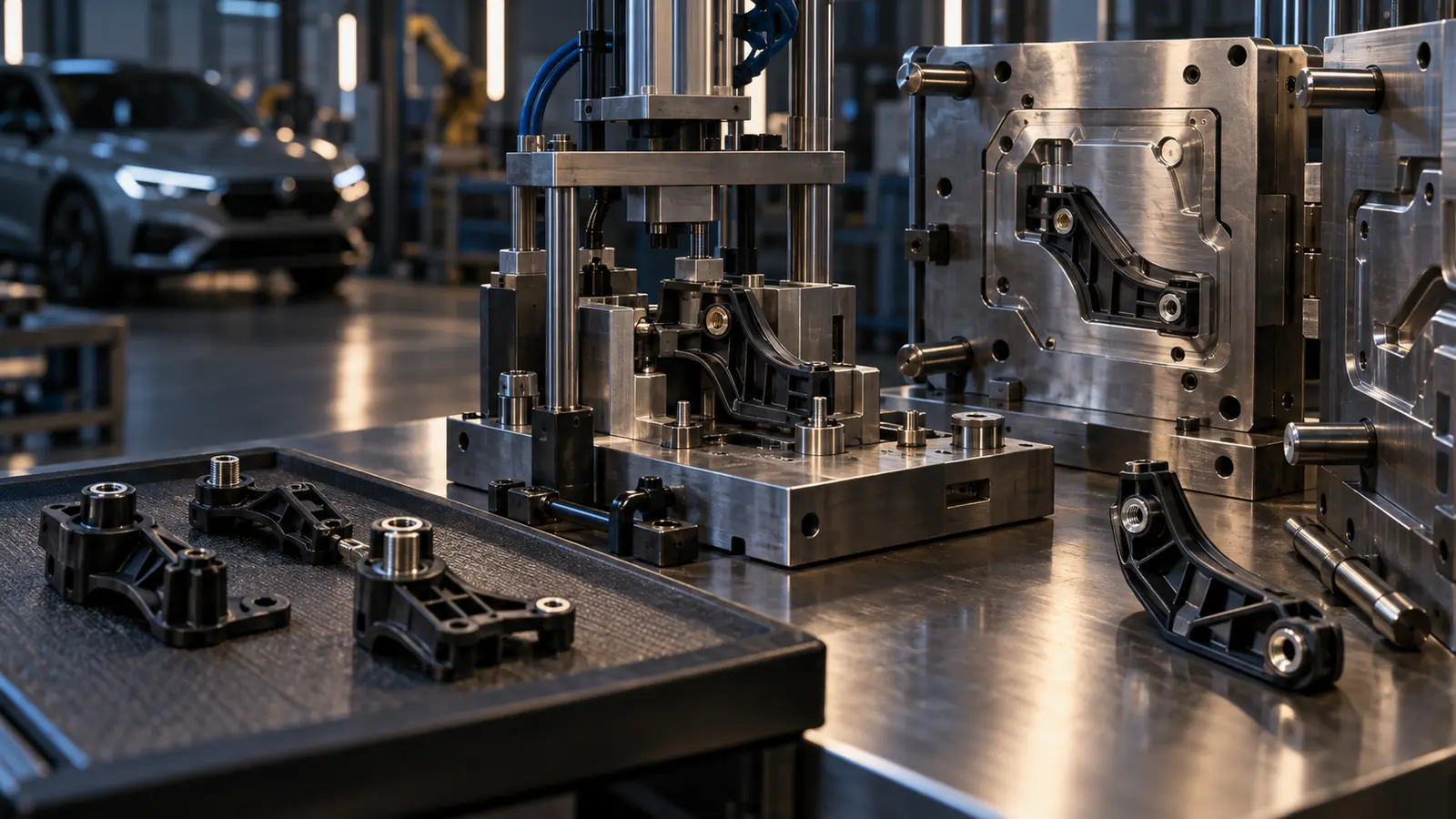 Insert molding volume planning