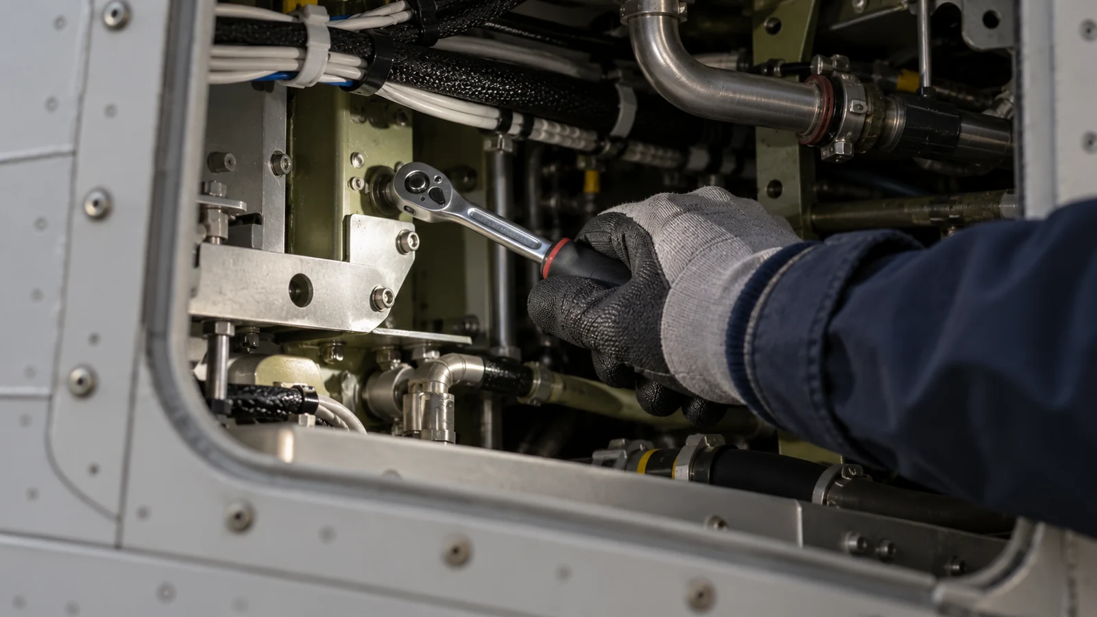 Service tool clearance