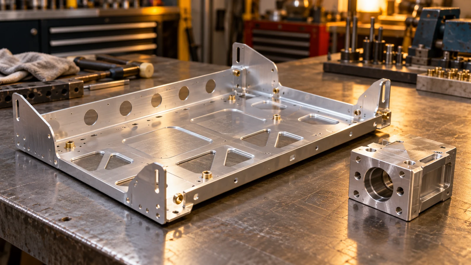 Formed avionics tray panel