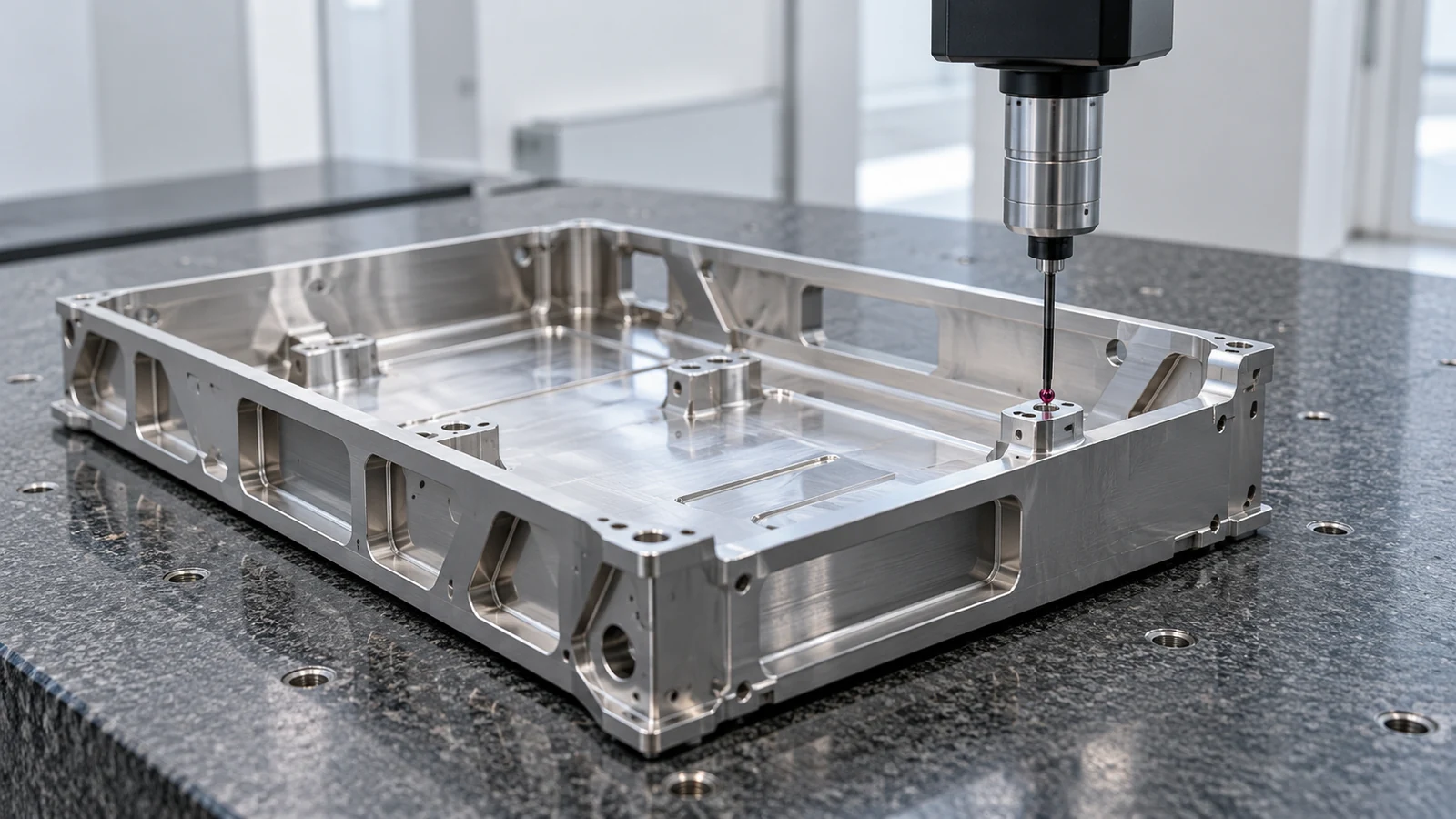 Battery tray inspection