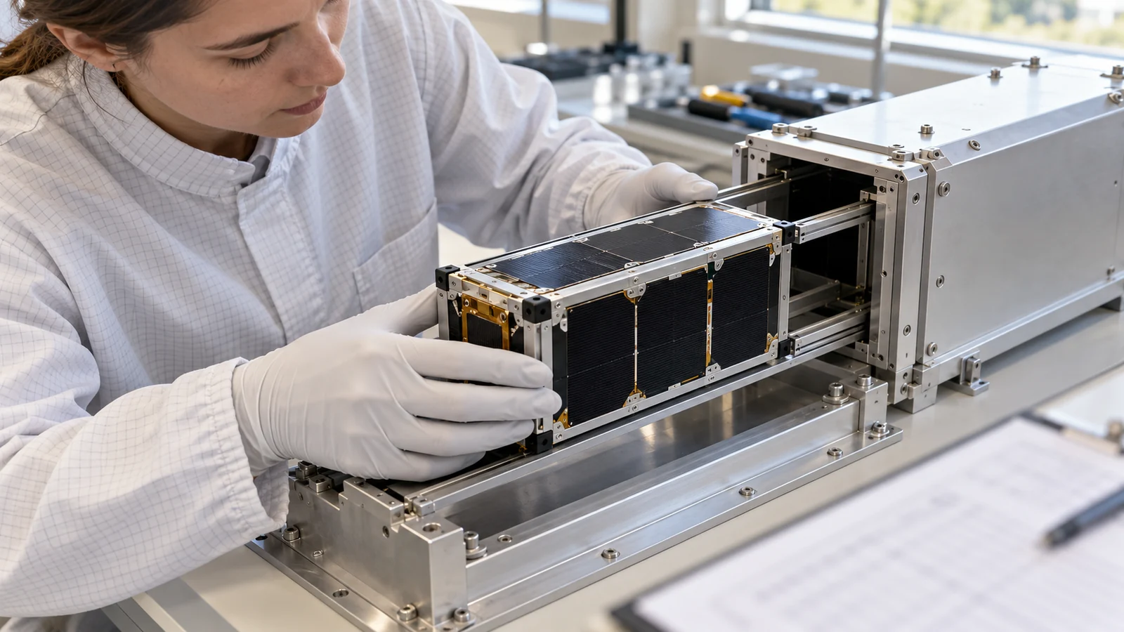 CubeSat rail fit check