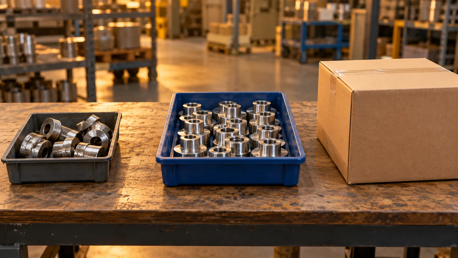 Separated component lots
