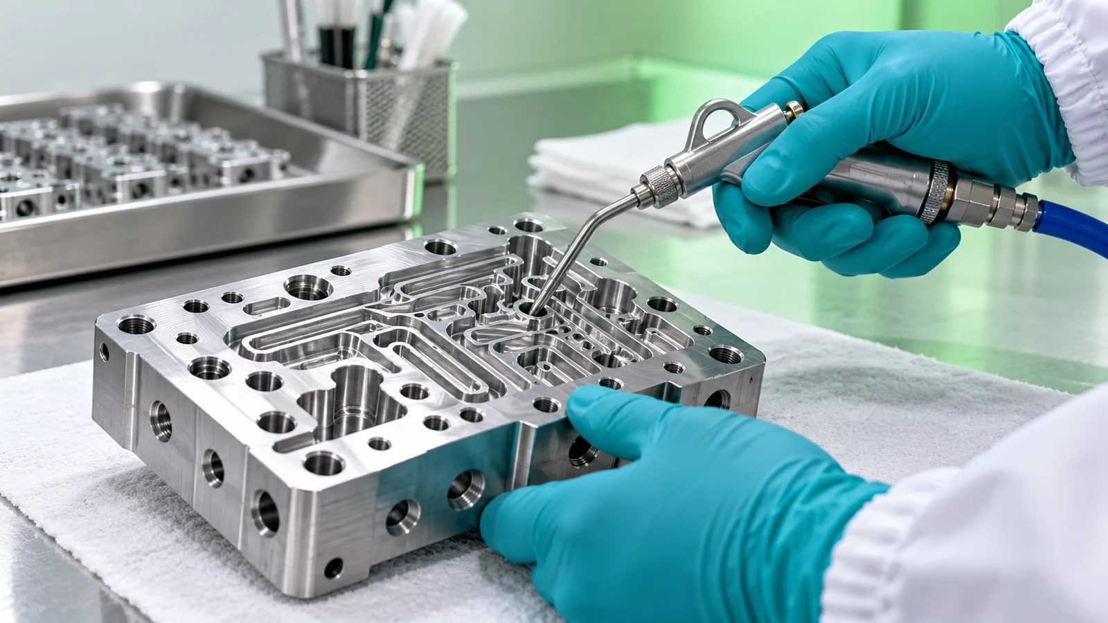 Injector passage cleaning
