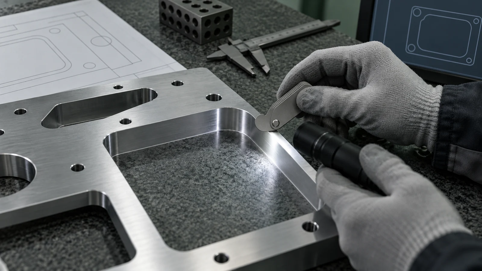 Panel edge inspection