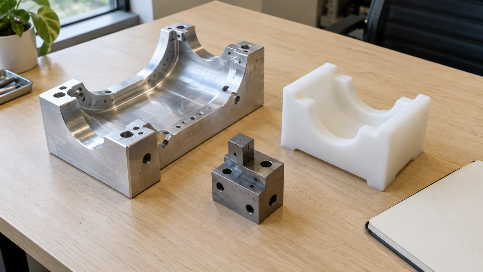 Metal and polymer tooling