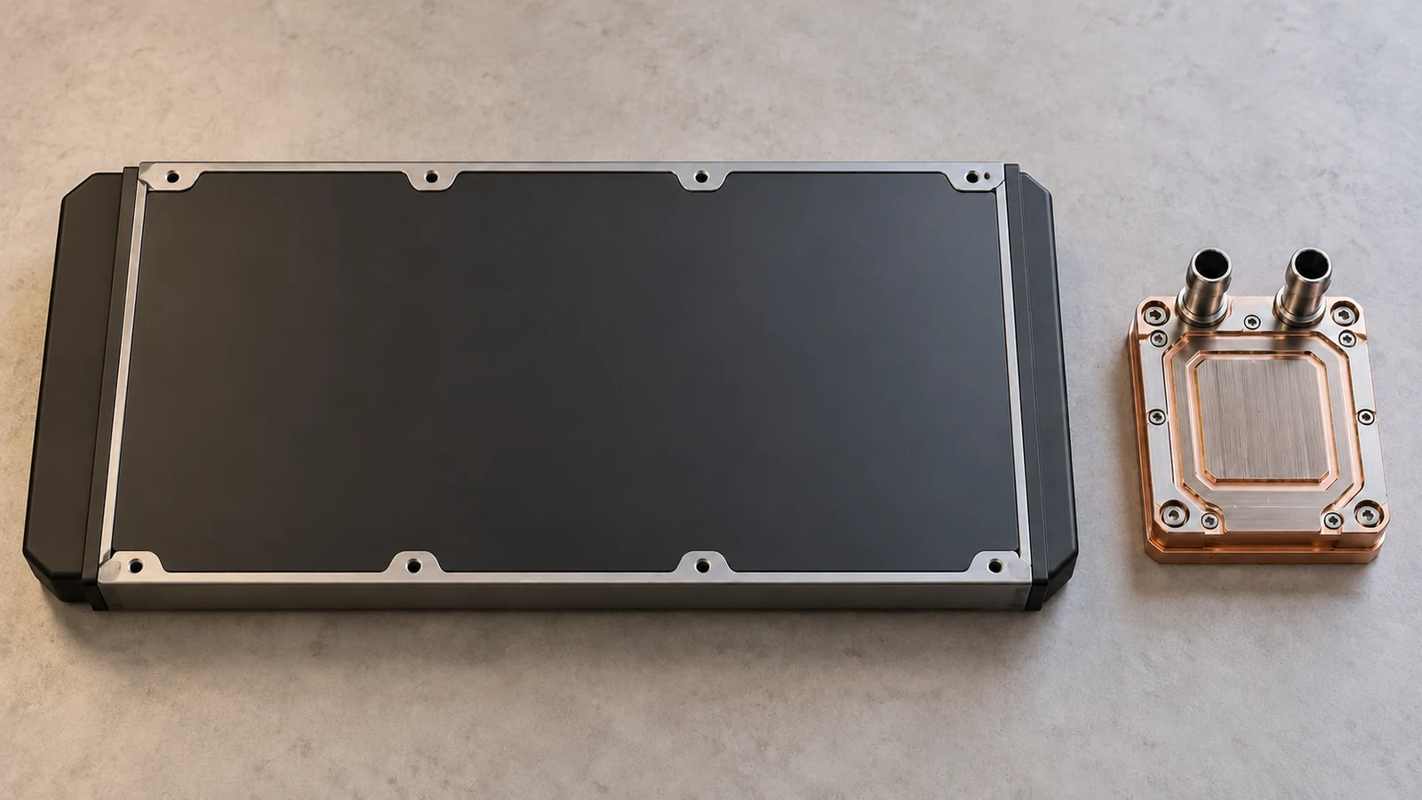Radiator and cold plate