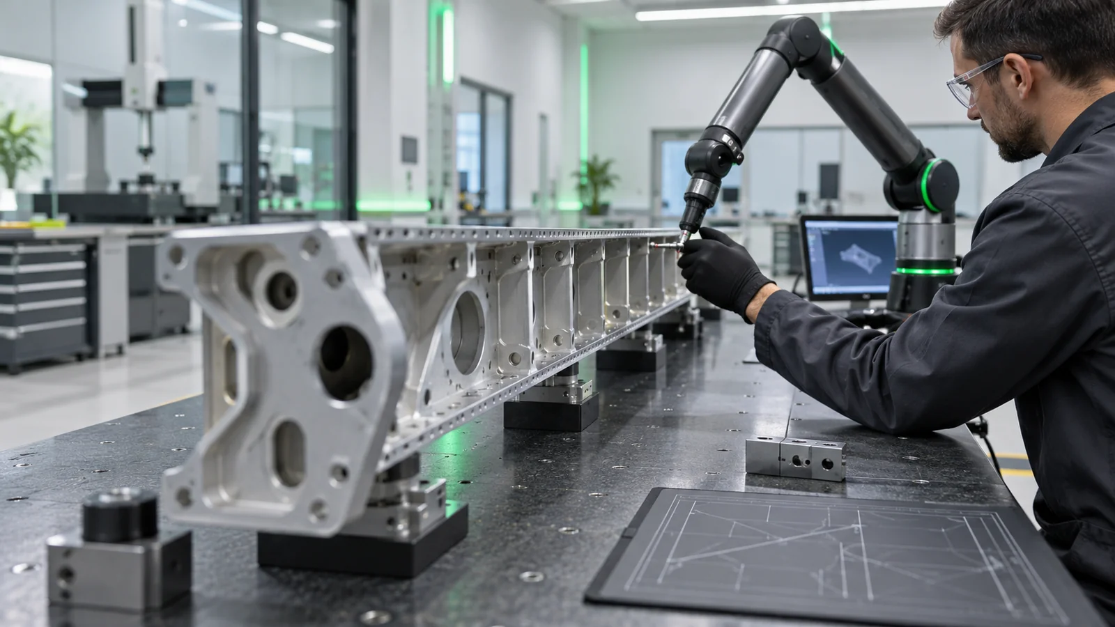 Spar feature inspection
